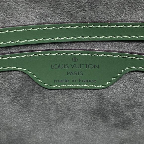 LOUIS VUITTON Saint Jacques Borneo Green Epi - Handbag 360-082225 - Picture 10 of 10